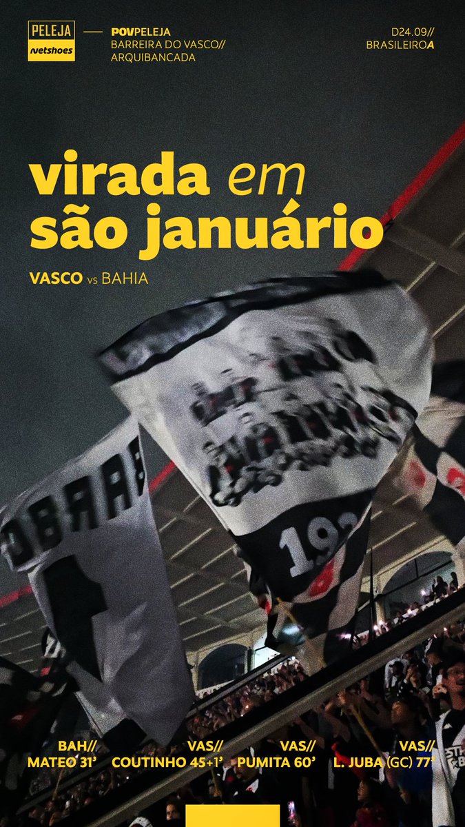 O PELEJA vestiu a camisa do Vasco para viver um dia em São Januário junto com a Netshoes e, claro, explorar a Barreira em um dia maneiro de festa por lá, se liga. #vascodagama #sãojanuário #vasconha #barreiradovasco