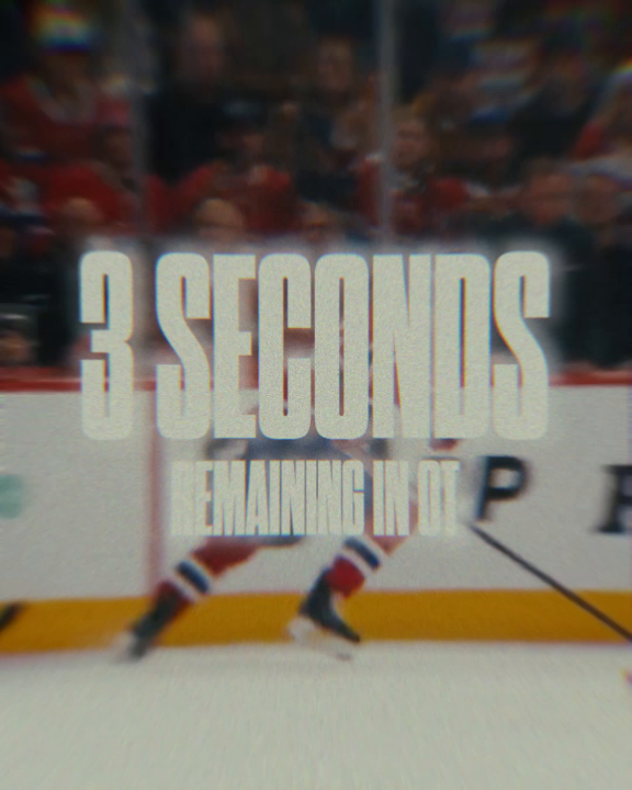 -Force overtime by scoring with 20 seconds left in the third -Grab the extra point by scoring with three seconds left in OT The Canadiens Montréal and Cole Caufield are so electric right now. ⚡