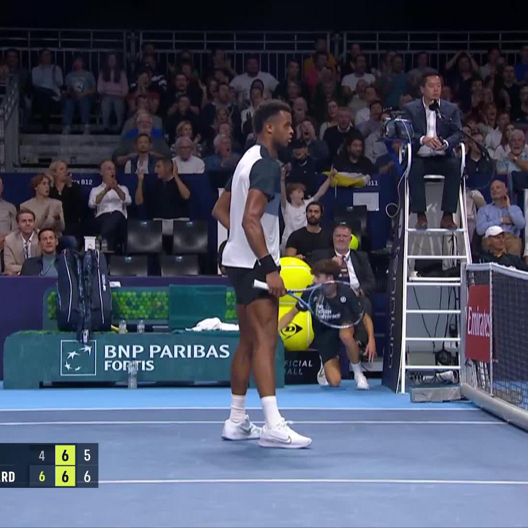 How to save match point by Lorenzo Musetti 🔥 #BNPPFEuropeanOpen