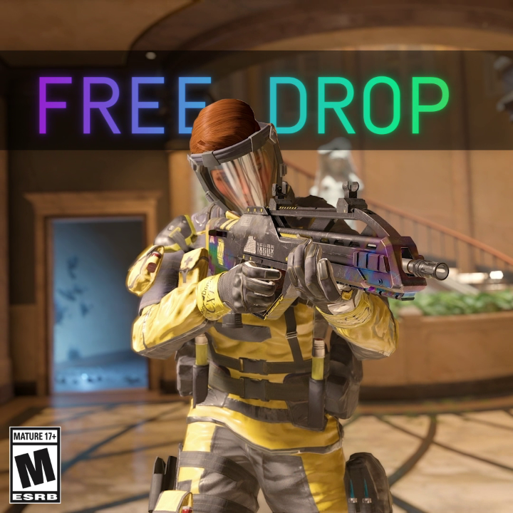 New limited drop available now! Register for FREE and get a chance to unlock this skin! 🔥 Here's how to secure it: Head to the R6 Marketplace: 2. Log in with your Ubisoft account. 3. Submit your entry to this limited drop by October 19, 10 AM ET. 4. Find out if you have won when the drop ends.