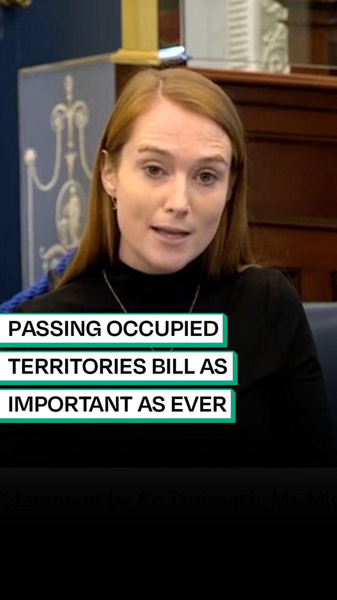 The Taoiseach believes it's unfair to ask the government to keep its pre-election promise of passing the Occupied Territories Bill. Legal advice is clear that the OTB is implementable with services. Israel must not be allowed to act with impunity - the OTB must be passed.