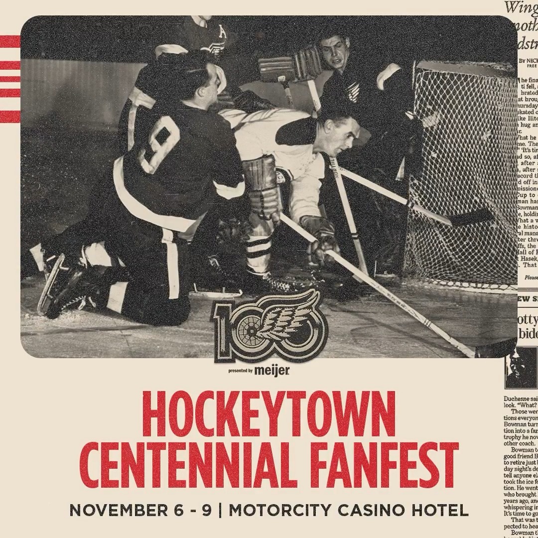 A SPECIAL MESSAGE FROM #5! 🗣️💯 Join him and many other notable alumni at Centennial FanFest at MotorCity Casino Hotel on Nov. 6-9 for a four-day celebration you won't want to miss! Details &amp; tickets »