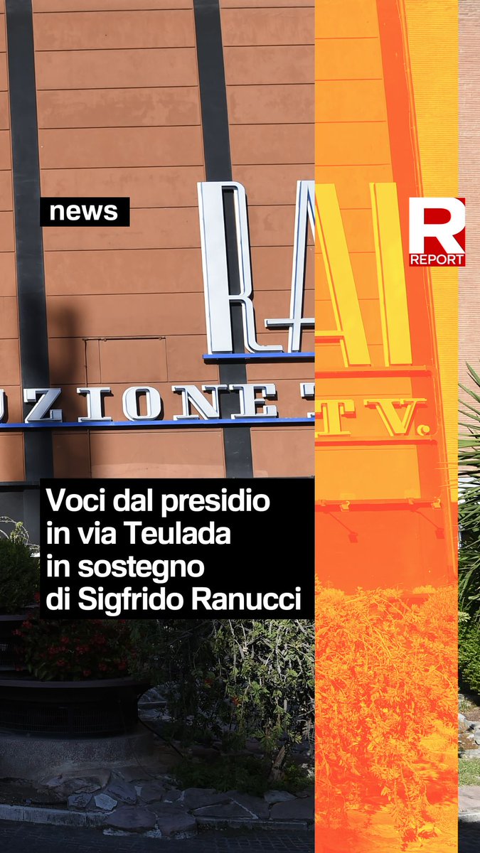 Tantissime persone, oggi pomeriggio, si sono radunate alla sede Rai di via Teulada, a Roma, per mostrare il proprio sostegno al giornalista e conduttore di #Report, Sigfrido Ranucci. #Report non si ferma e torna in onda domenica 26 ottobre dalle 20.30 su #Rai3