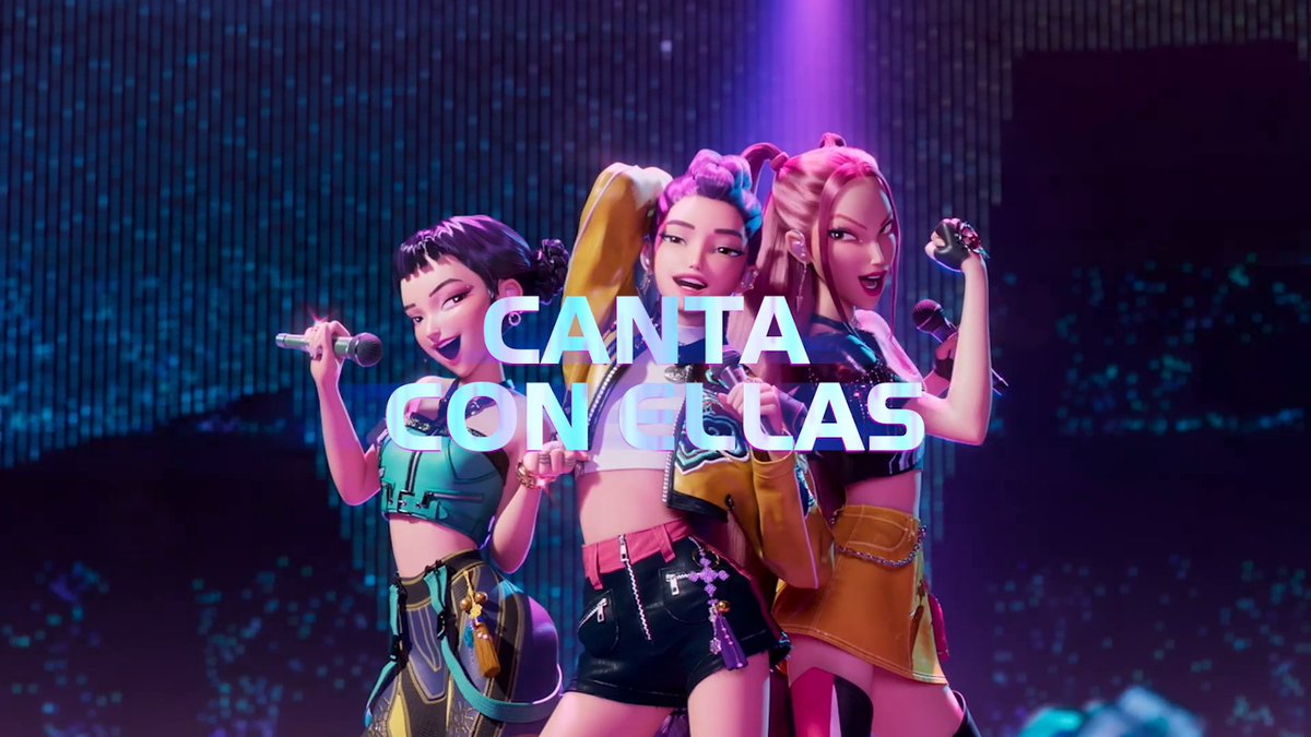 ¡Es momento de sellar la Honmoon! ✨ 'CANTA CON LAS GUERRERAS K-POP' llega a algunos cines a partir del 31 de octubre. 🎤 🎶 Y por si fuera poco, ¡en la plataforma ya está disponible! 💜