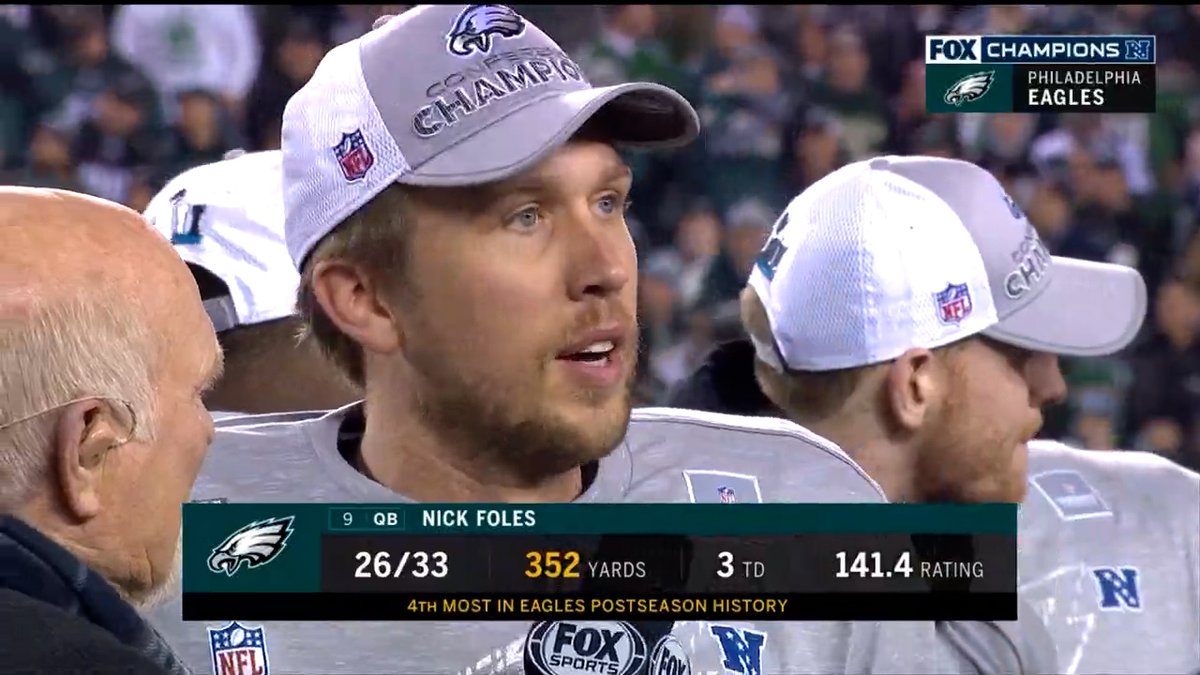 One of the most memorable playoff victories in Philadelphia Eagles history. 🦅 PHIvsMIN– Sunday 1pm ET on FOX/FOX One