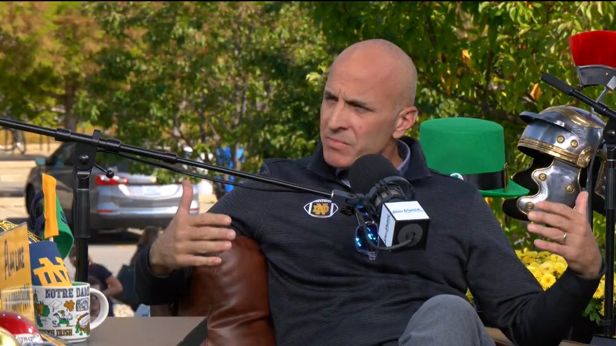 "100% answer in my opinion, 16 teams is the way we should go." – Notre Dame AD Pete Bevacqua is in favor of a 16-team College Football Playoff format.