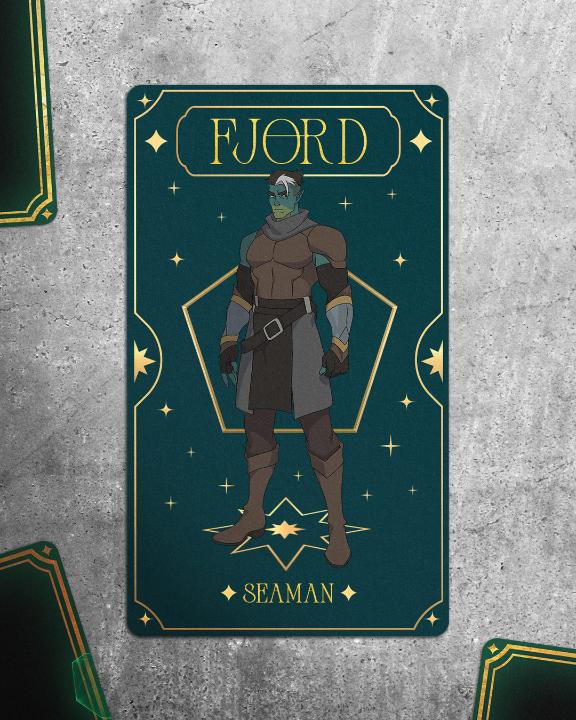 More than just a Seaman. Fjord and the rest of #TheMightyNein are coming to Prime Video, Nov 19.