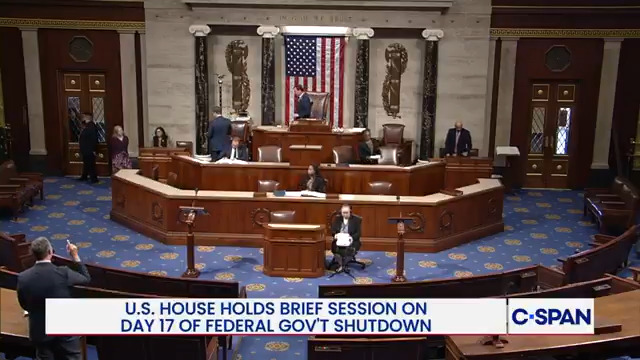 During House Pro Forma Session: "Mr. Speaker, Representative Grijalva deserves to be sworn in. This is wrong and you know it, Mr. Speaker."