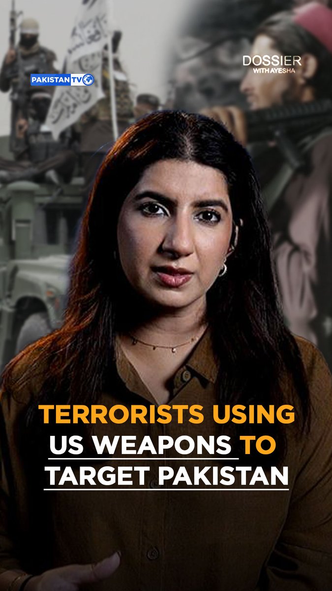 Terrorists using US weapons to target Pakistan | Dossier With Ayesha