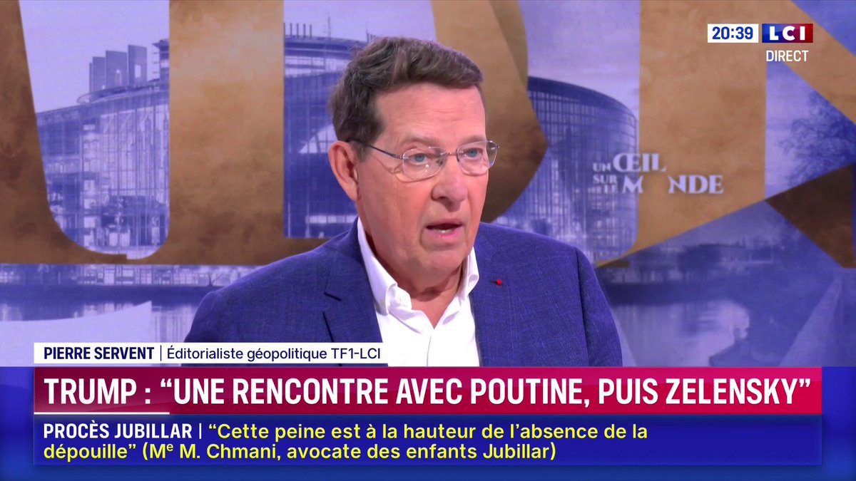 🔴 Rencontre entre Trump et Zelensky : "Ce qui est inquiétant dans le propos de Trump, c'est qu'on voit cette admiration qui fait que dans le doute Trump préférera toujours Poutine." ➡ Pierre Servent, éditorialiste géopolitique sur LCI
