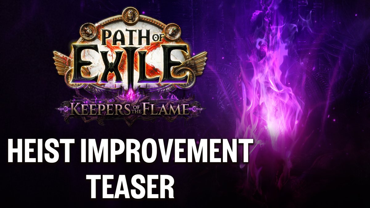 In Path of Exile: Keepers of the Flame, Heist Rogues will begin at their maximum level, so you can start your dubious criminal career without all the busywork!