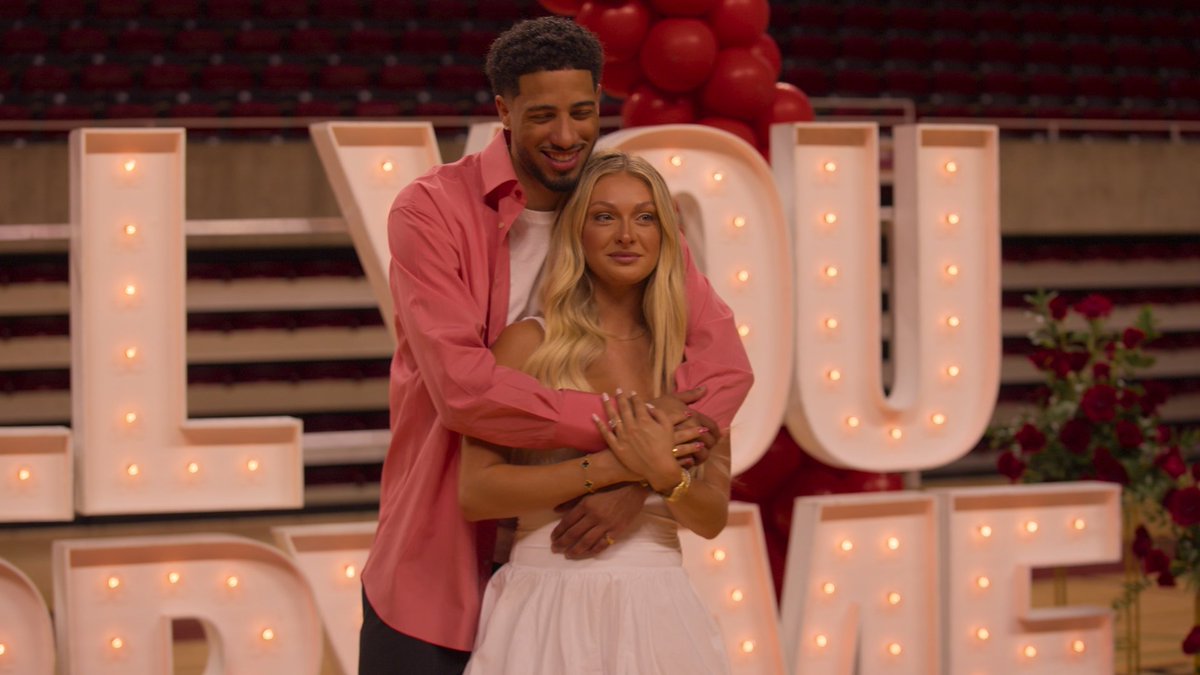 The Starting 5 cameras were rolling when Tyrese Haliburton proposed to his girlfriend, Jade Jones, at Iowa State University, where they first met 🥺❤️ Starting 5 Season 2 is now playing.