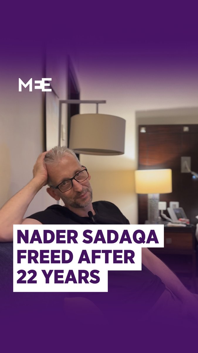 Nader Sadaqa was among 2,000 Palestinian prisoners to be released from Israeli prisons on Monday as part of a prisoner swap. “After 7 October, all the masks fell and the occupation revealed its true face ... And all its actions turned into brutal acts without limits,” he says.