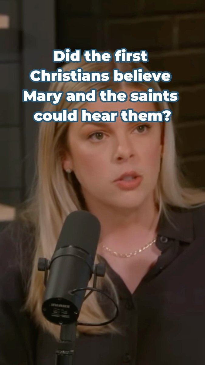 Early Christians prayed to Mary and the saints long before the Bible was finished. It’s the oldest Christian tradition we have. 🙏 #Catholic #Mary #Theotokos #Saints #ChristianHistory #Apologetics