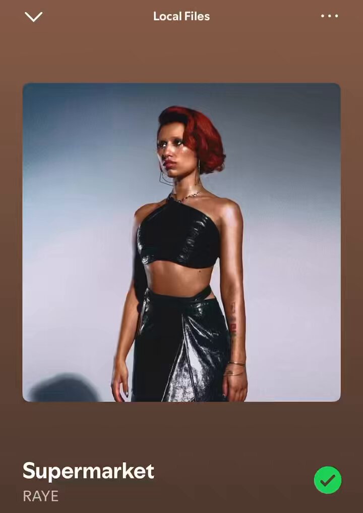 I love how raye just be giving out songs lol