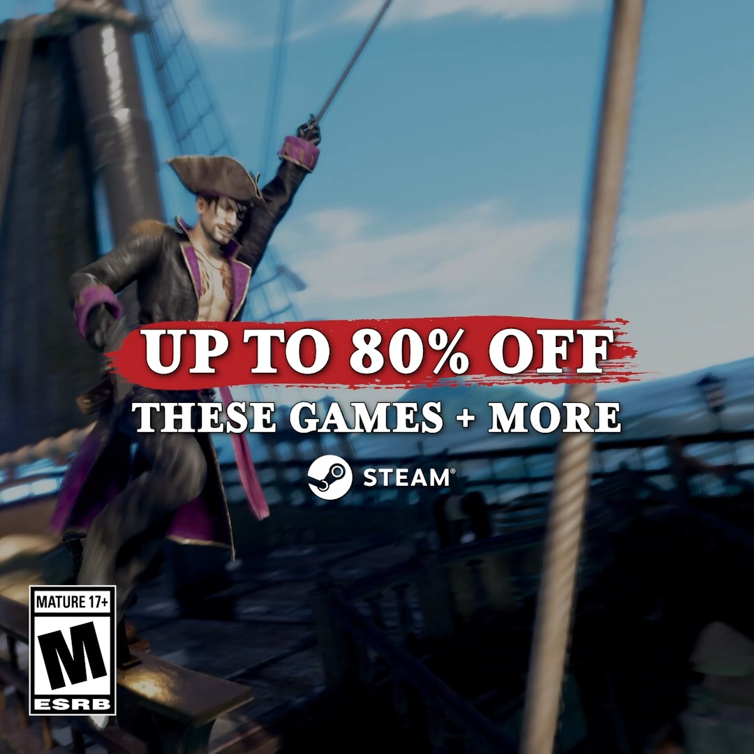 Check out some of the lowest prices ever on Like a Dragon games during our Franchise Sale on Steam, happening now through Oct 23! 🔗 ⚓Like a Dragon: Pirate Yakuza in Hawaii -45% OFF 🤙Like a Dragon: Infinite Wealth -70% OFF 🏯Like a Dragon: Ishin! -80% OFF And more!