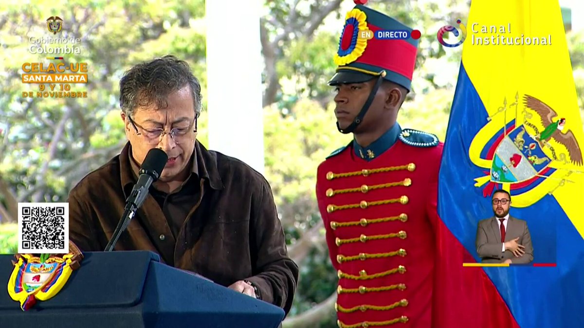 🗣️| "La desclasificación de los archivos del DAS comienza ahora. Se levanta la reserva de los archivos de inteligencia, contrainteligencia y gastos reservados del extinto Departamento Administrativo de Seguridad (DAS)": presidente Gustavo Petro durante el acto público de reconocimiento de responsabilidad en el caso de integrantes de la Corporación Colectivo de Abogados José Alvear Restrepo.