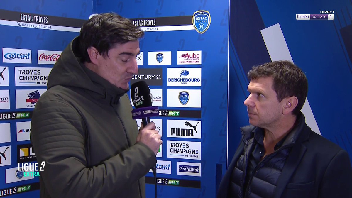 🗣️ Le président du SC Bastia, Claude Ferrandi, enrageait contre l'arbitre du match #ESTACSCB (1-0) ! 💙🤍 D'accord avec ses propos ? 🤔 📽️ beIN SPORTS