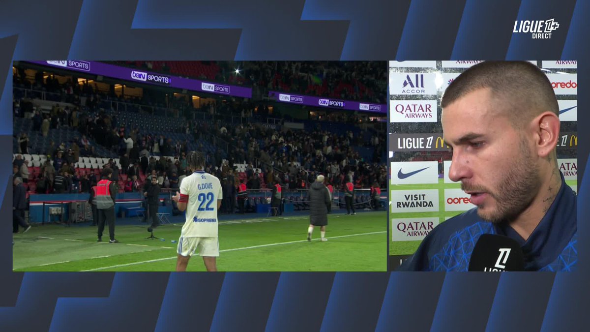 🗨️ 𝗗'𝗮𝗰𝗰𝗼𝗿𝗱 ou 𝗽𝗮𝘀 𝗱'𝗮𝗰𝗰𝗼𝗿𝗱 avec le debrief de Lucas Hernandez ? #PSGRCSA
