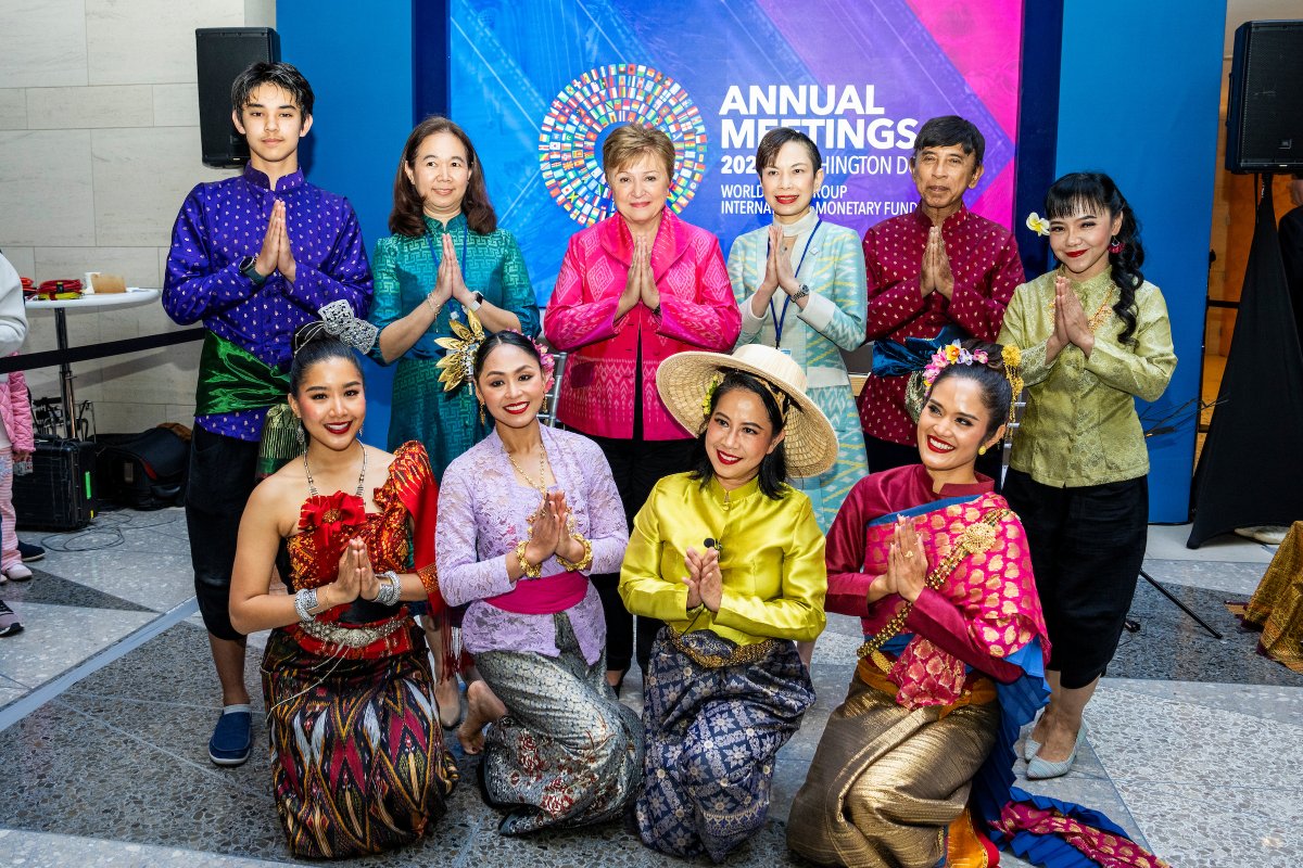 Enjoyed a vibrant celebration of Thai culture and musical heritage at the #IMFMeetings—a joyful reminder of the power of tradition to bring people together.