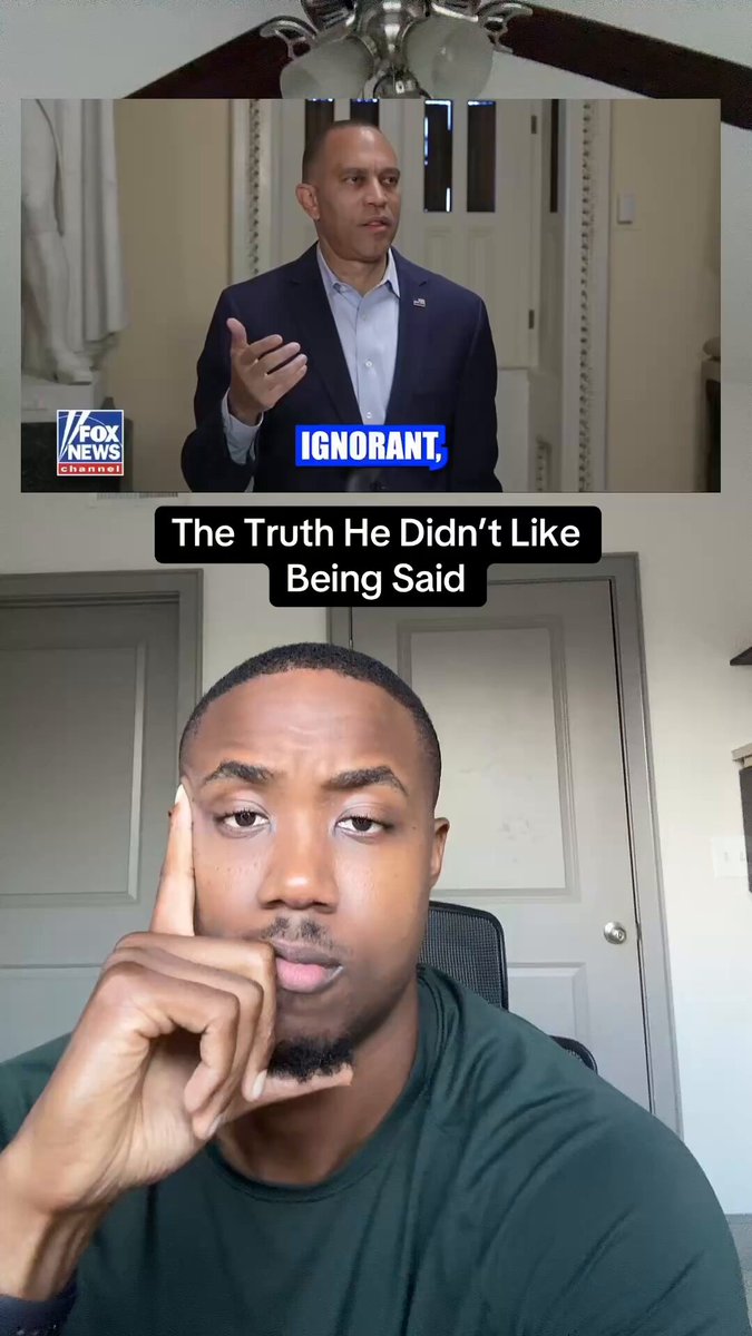 Democrats fight harder to keep people who came into this country illegally here than they do to keep Americans safe. What Karoline Leavitt said was not wrong. Hakeem just didn’t like hearing the truth.