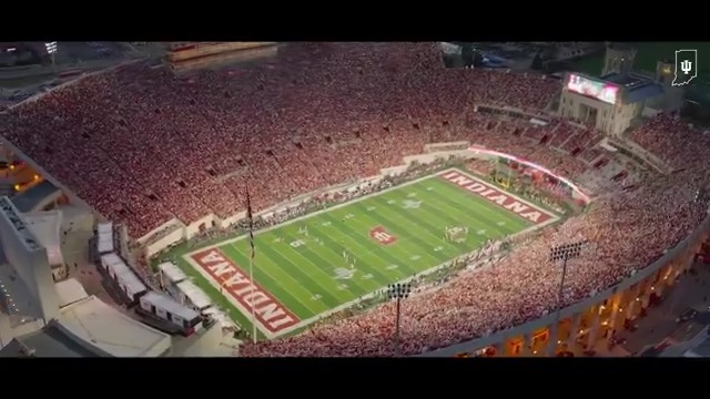 Cream &amp; crimson in Bloomington again.