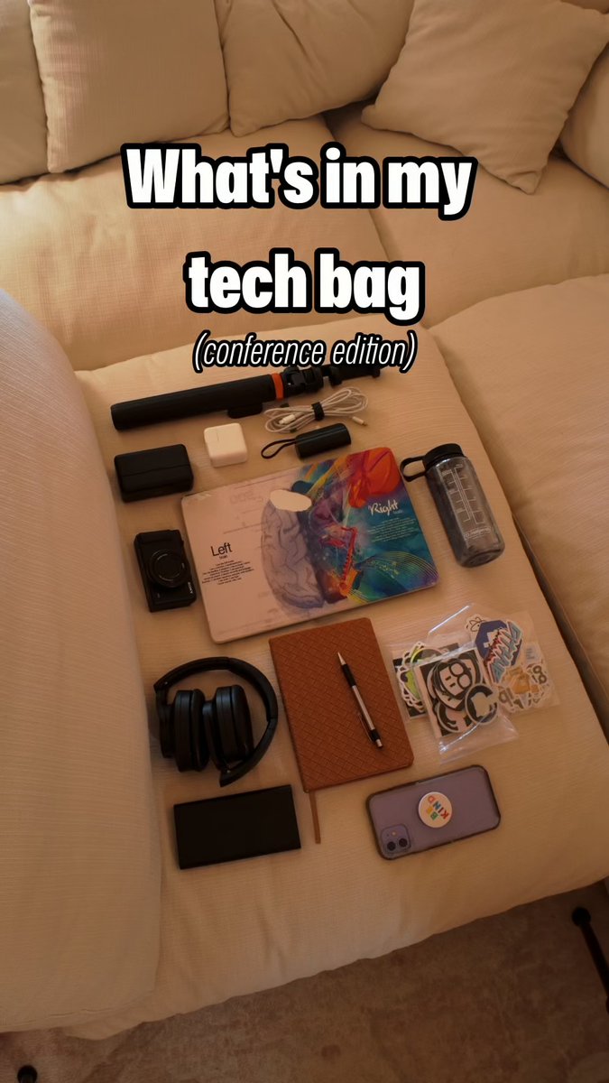 What are your conference essentials? Grab #GitHubUniverse tickets to join us in-person October 29-30 or sign up to join us virtually 🎟️