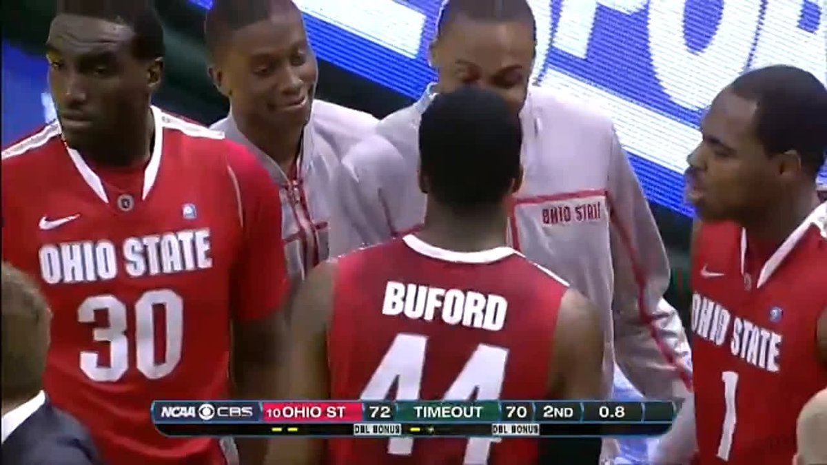William Buford in the clutch against rival Michigan State in 2012. Ice in his vains.