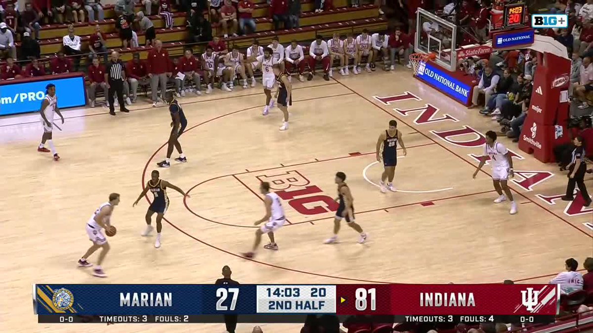 WOW. 🤯 Trent Sisley | #IUBB Subscribe/watch on B1G+