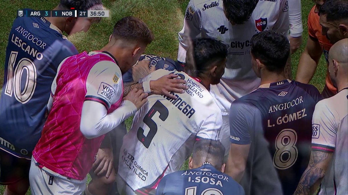 "Banega": Porque fue expulsado en el partido de Newell’s ante Argentinos Juniors