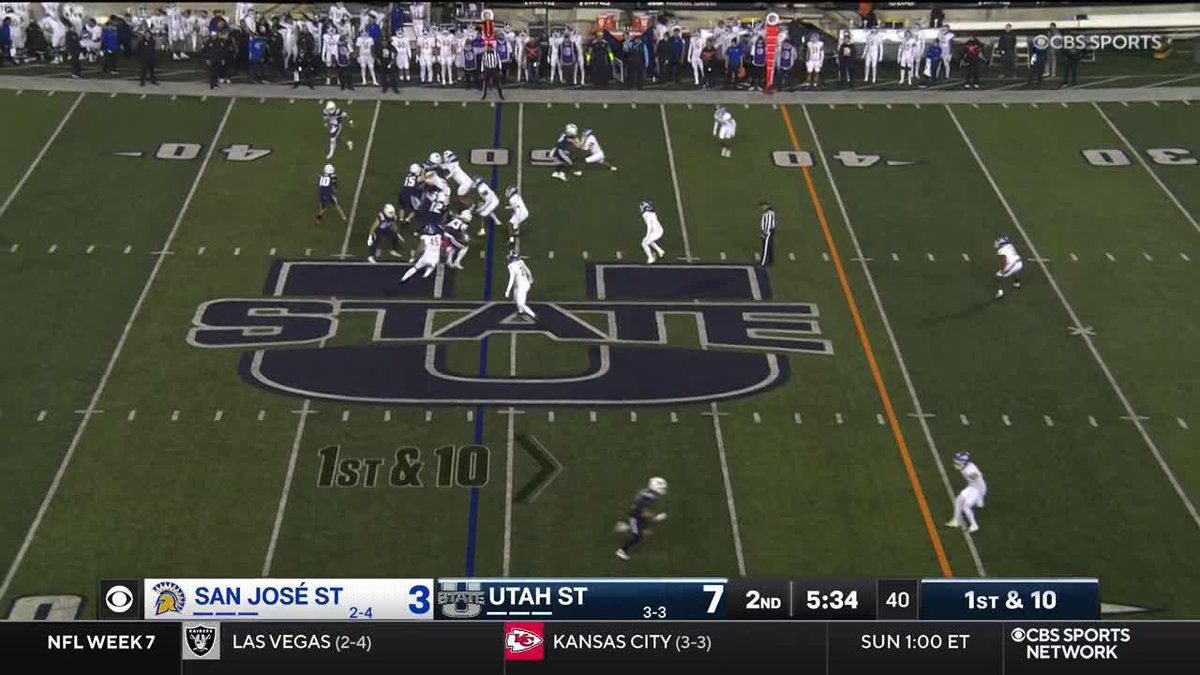 GORGEOUS throw USU Football