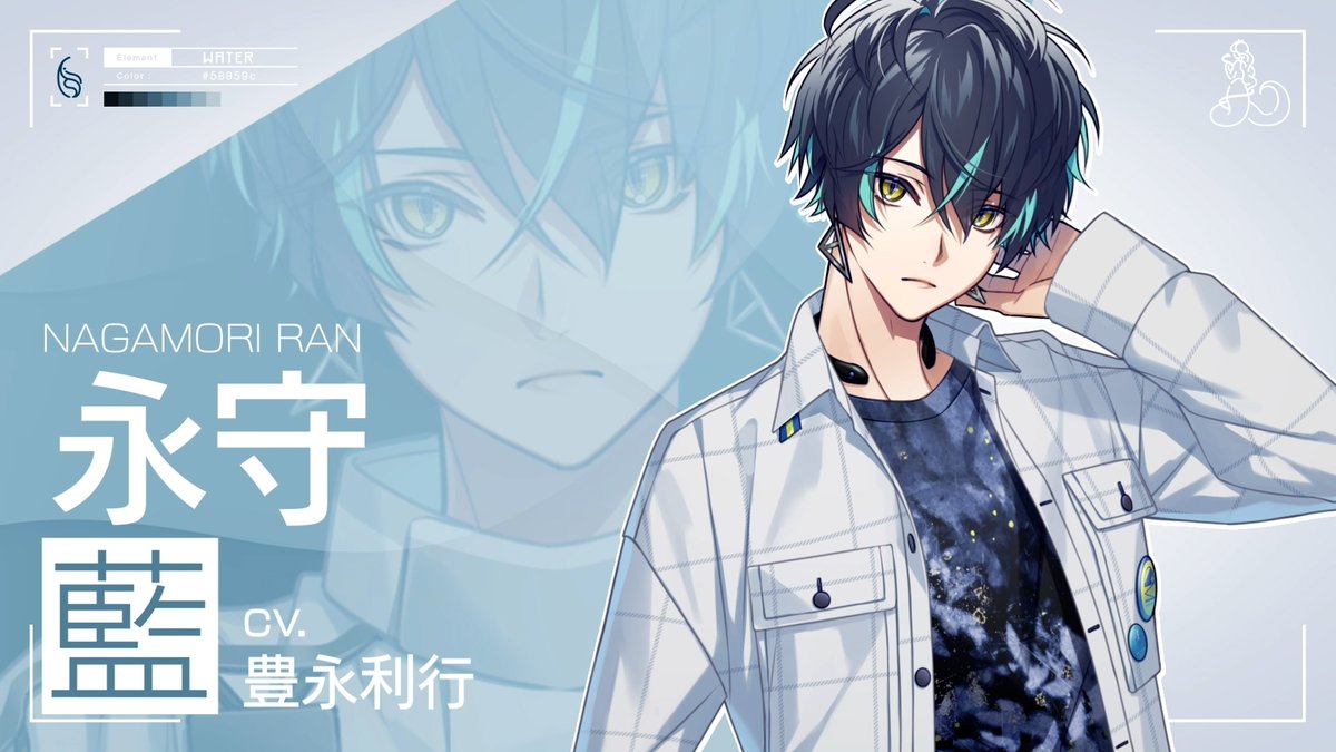 ◤ キャラクターPV公開❷ ◢ 永守 藍| Nagamori Ran CV. #豊永利行 主人公と音楽ユニット『ラトレイア』を組み、 サウンドクリエイターとして活動している大学生。 🎬YouTube版 #アンロジカル