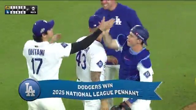 The Dodgers are heading back to the World Series!