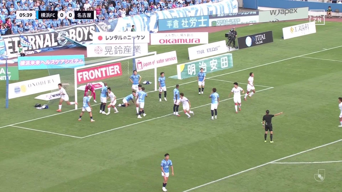 #モーメントブースター でシェアして盛り上がれ!​ ⚽️ゴール (5:38) 👟木村 勇大​​ 🆚横浜FC vs 名古屋グランパス ​📺​DAZNでライブ配信中​ #DAZN #FanZone