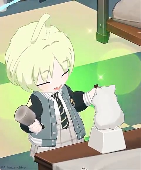 Hamster and hamster #ブルアカ