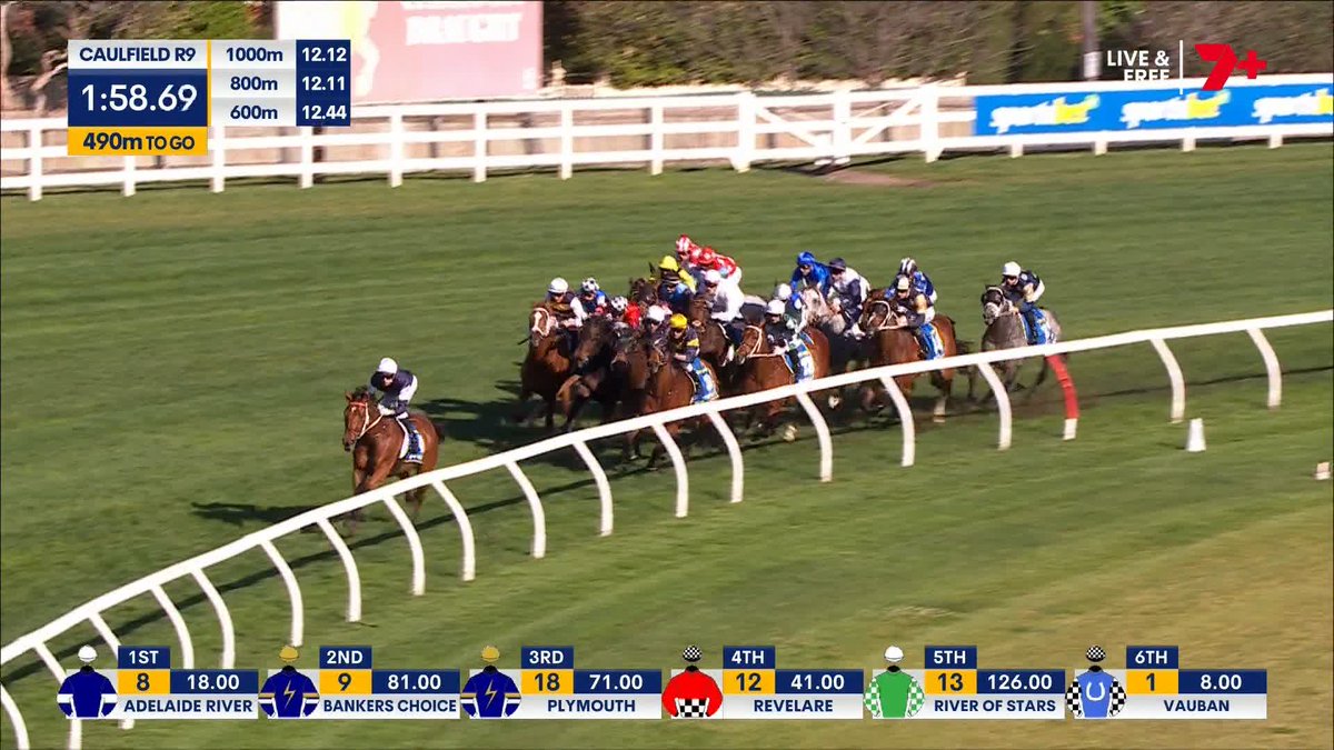 HALF YOURS AND JAMIE MELHAM - IT'S HISTORY AT CAULFIELD 🏆 The favourite swamps them late to win a remarkable Caulfield Cup! The McEvoy father and son combo have done it as Jamie Melham becomes the first woman to ride the winner of the 2400M Classic 💪