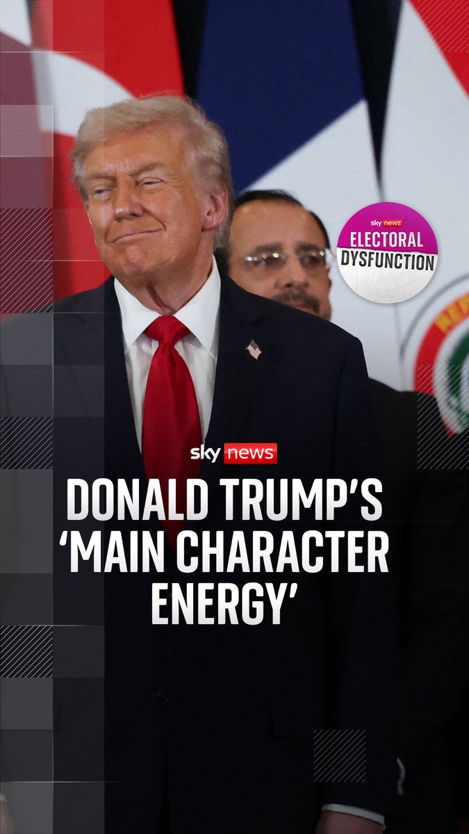 'Trump is absolutely seizing the world right now.' Beth Rigby, Ruth Davidson, and, Harriet Harman discuss Donald Trump’s 'main character energy' and his ability to gather so many world leaders so quickly in this week’s Electoral Dysfunction. 🎧
