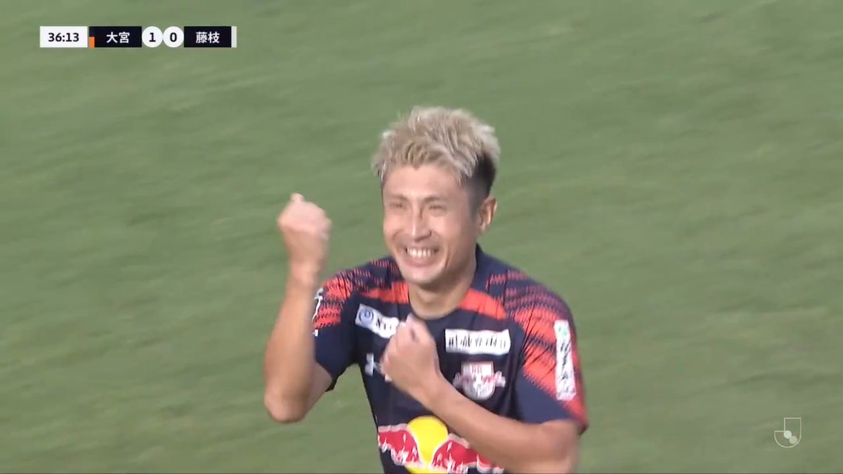 【ゴールシーン(10/18・藤枝戦)】 ⌚️ 36分 ⚽️ #豊川雄太 🔽試合結果はこちら 🔽#Jリーグ を観るなら #DAZN #RB大宮アルディージャ #ardija #大宮_藤枝