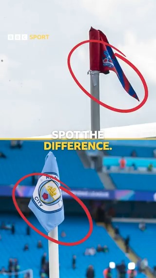 Have you noticed this subtle change to Crystal Palace's corner flags at Selhurst Park? 🚩🦅👀