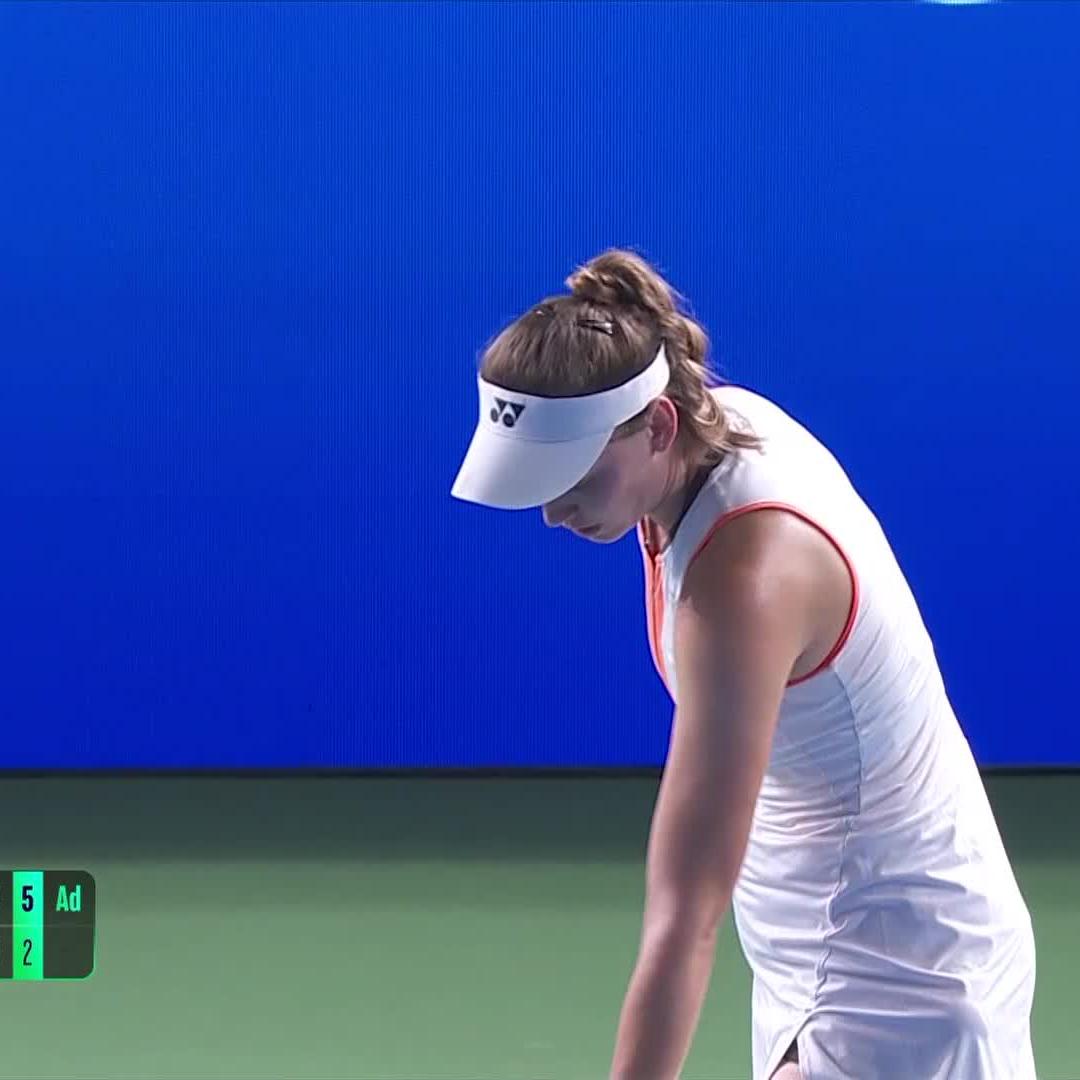 RYBAKINA WINS IT! 👏 She beats Paolini 6-3, 6-2 to reach the final in Ningbo 💪 #NingboOpen