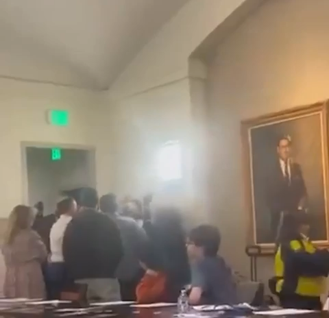 Yoni, from Kibbutz Mefalsim, survived Hamas storming his home and kidnapping his friends and family. When he shared his story at Pomona College in California, students thought it would be a good idea to dress like Hamas members and storm his talk.