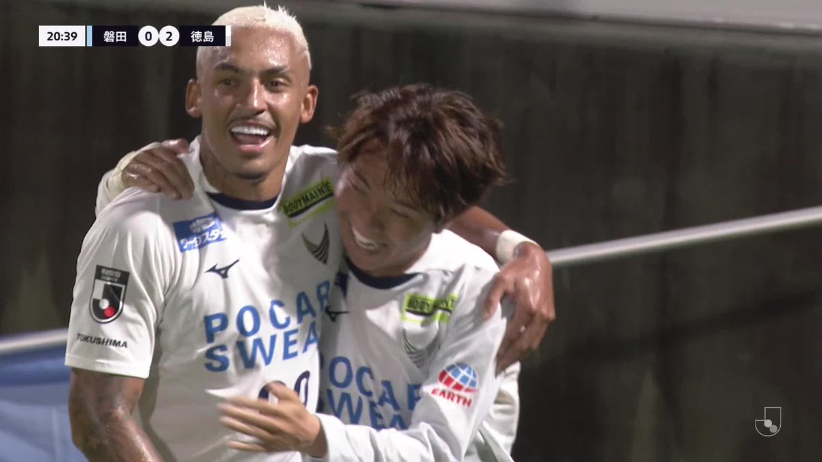 🎦 ゴール動画 🏆 明治安田J2リーグ 第33節 🆚 磐田vs徳島 🔢 0-2 ⌚️ 21分 ⚽️ 児玉 駿斗(徳島) #Jリーグ