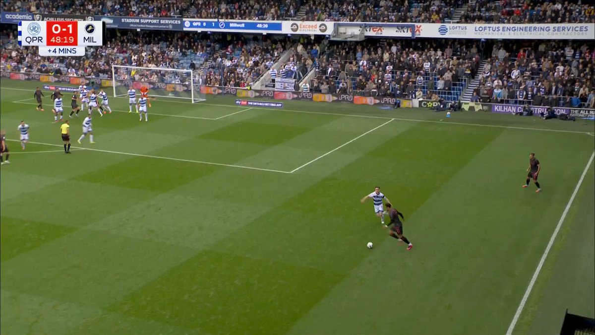 Millwall have doubled their lead at Loftus Road as Ivanovic heads in from Femi Azeez's cross ⚽️