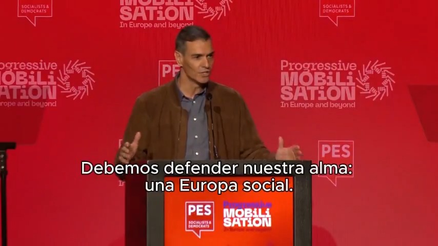 Elegimos una Europa abierta y próspera, no una cerrada y empobrecida. Elegimos avanzar con valentía, no rendirnos al miedo. Elegimos un futuro brillante sobre los fantasmas de un pasado oscuro. Elegimos y lo hacemos. ¡Vamos a por ello! #MásEuropa 🌹🇪🇺