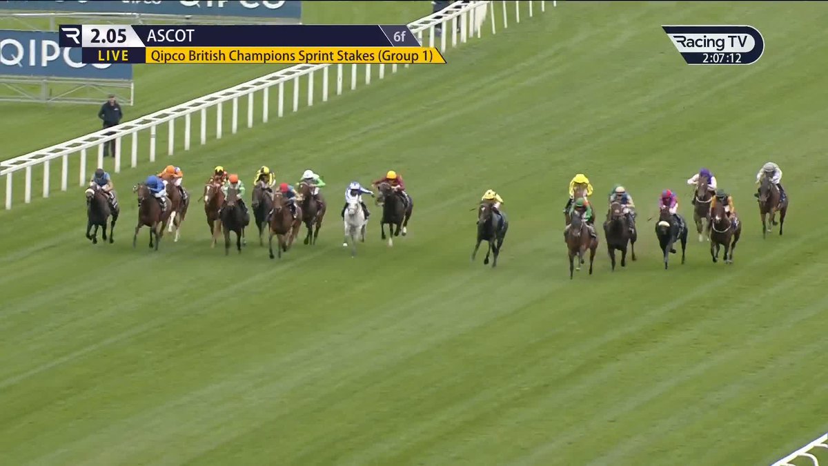 WOW!!!! 🏆 200-1 CHANCE POWERFUL GLORY CAUSES A HUGE UPSET IN THE QIPCO BRITISH CHAMPIONS SPRINT STAKES 🏆 British Champions Day | Ascot Racecourse