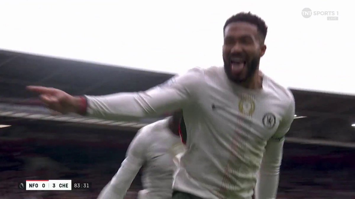 Marking his 200th appearance with a goal 🔥 Chelsea captain Reece James makes it 3-0... TNT Sports & discovery+ UK