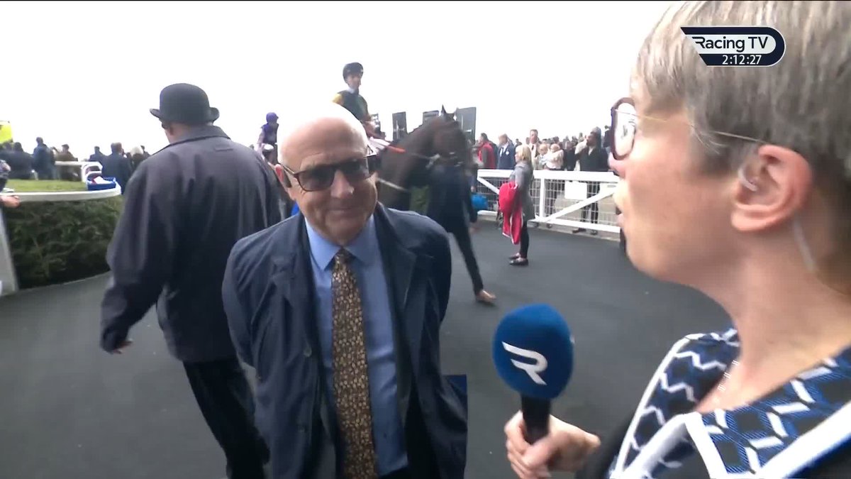🗣️"We always thought he was a nice horse!" A delighted Richard Fahey chats to Lydia Hislop after watching 200-1 chance Powerful Glory win at Ascot Racecourse under a "Spencer special" British Champions Day