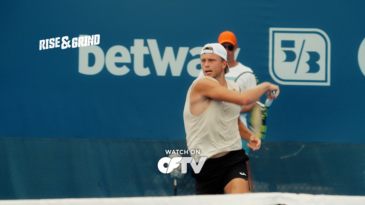 The hard work never stops for Alexandre Müller 🎾 Catch his full episode of #RiseAndGrind, streaming now on OFTV! Watch free: