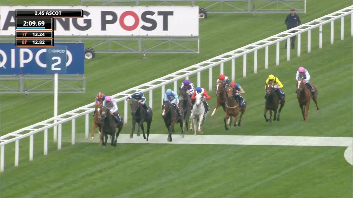 Class. ✨ Kalpana eases to victory in the Qipco British Champions Fillies & Mares Stakes 🥇 #ITVRacing | #ChampionsDay | Colin Keane | Andrew Balding