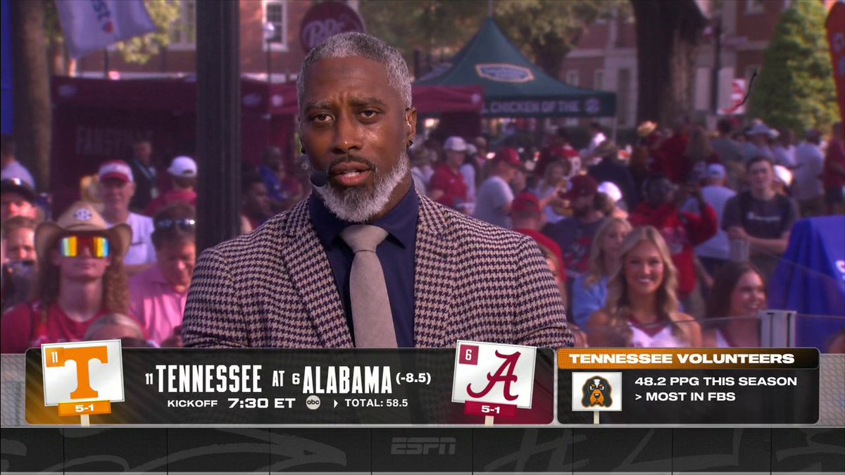 “We hate Tennessee. This is Tennessee hate week.” Roman Harper did not hold back on the Tennessee-Alabama rivalry 😅